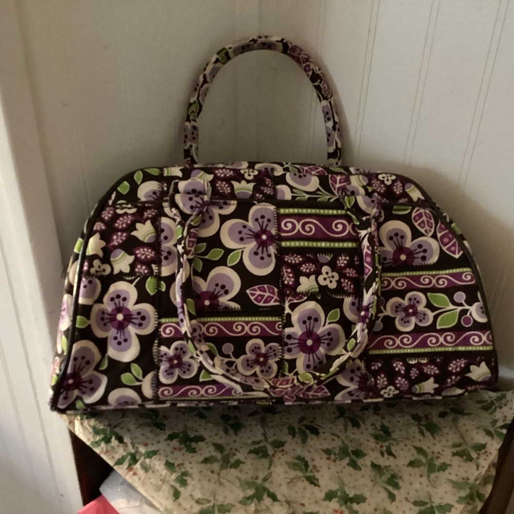 Vera Bradley Plum Petals, Retired Pattern